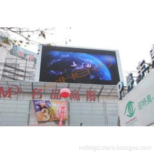 1R1G1B P8 Outdoor Led Video Display , Steel / Aluminum Adve